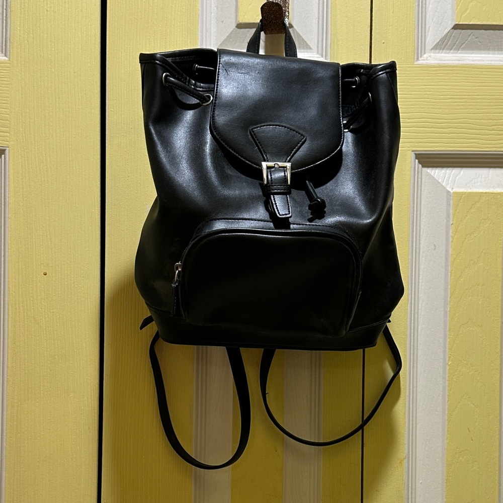 Black Mini Backpack - image 1
